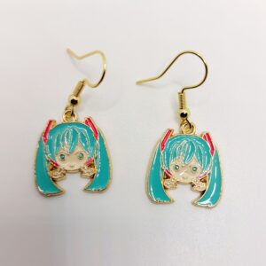 Pendientes blue hair girl