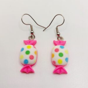 Pendientes Caramelo Fucsia