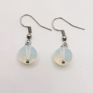 Pendientes de Opalita de 10 mm