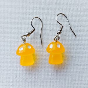 Pendientes Setas Amarillas