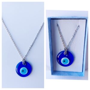 Colgante de Ojo Turco de Cristal