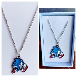 Colgante de Sonic en zamak