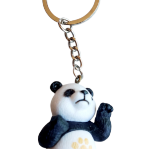Llavero de Panda con huellita