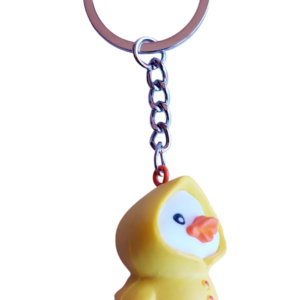 Llavero de Pato con chubasquero