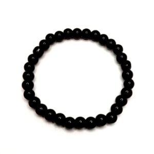 Pulsera elástica de Obsidiana